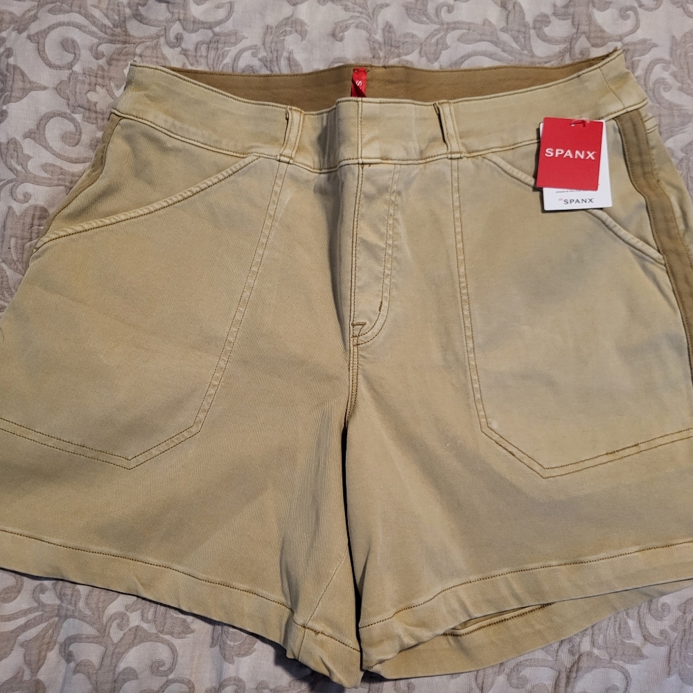 Spanx Twill Shorts